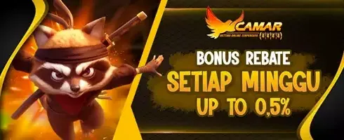 Rebate Mingguan Tanpa Batas Slot Game banner